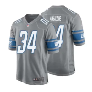 Alex Anzalone Jersey Silver