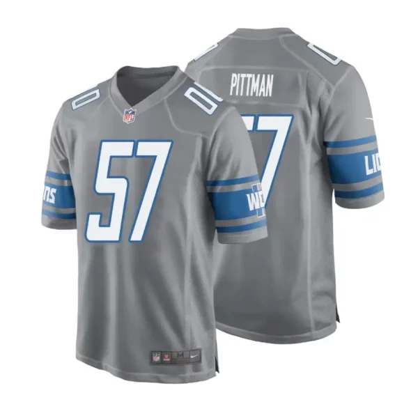 Anthony Pittman Jersey Silver