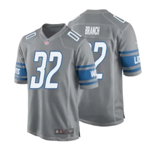 Brian Branch Jersey Silver