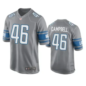 Jack Campbell Jersey Silver