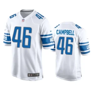 Jack Campbell Jersey White