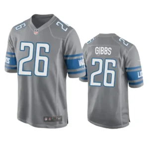 Jahmyr Gibbs Jersey Silver