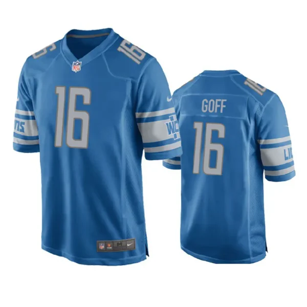 Jared Goff Jersey Blue