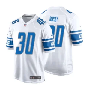 Khalil Dorsey Jersey White