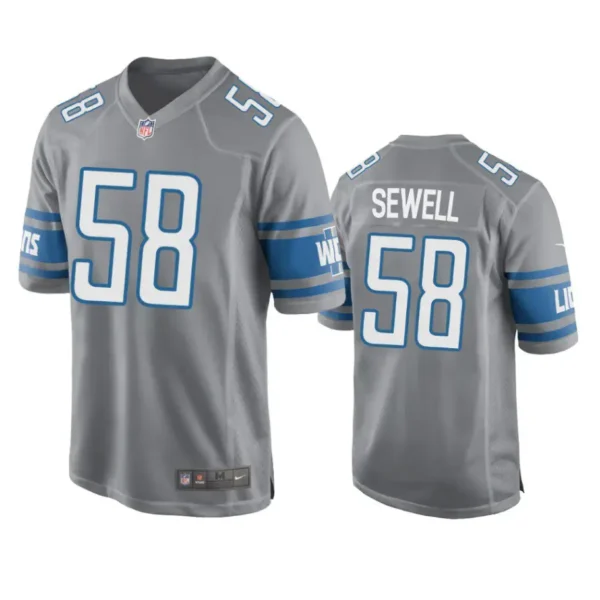 Penei Sewell Jersey Silver