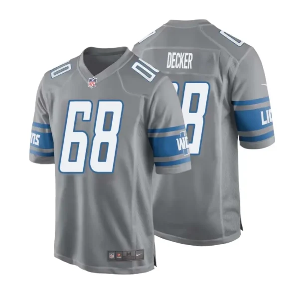 Taylor Decker Jersey Silver