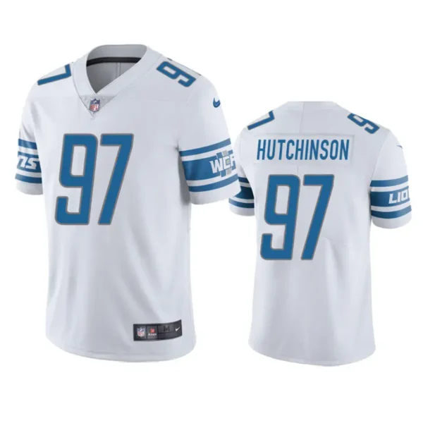 Aidan Hutchinson Jersey White Vapor