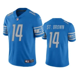 Amon-Ra St. Brown Jersey Blue Vapor